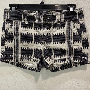 5 for $25 American Eagle‎ midi stretch cotton tribal print shorts cuffed